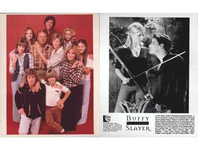 CLASSIC TV LOT 3, MISC LOT OF TEN CLASSIC TV SHOW STILLS/PHOTOS