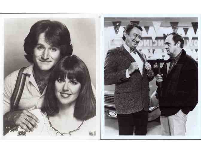 CLASSIC TV LOT 5, MISC LOT OF TEN CLASSIC TV SHOW STILLS/PHOTOS