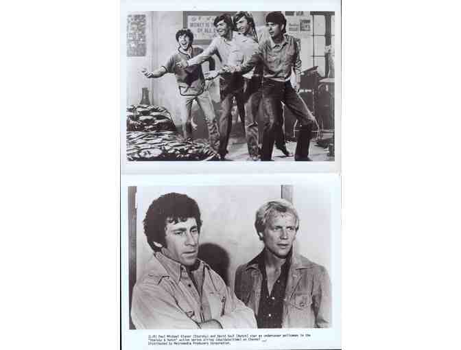 CLASSIC TV LOT 5, MISC LOT OF TEN CLASSIC TV SHOW STILLS/PHOTOS