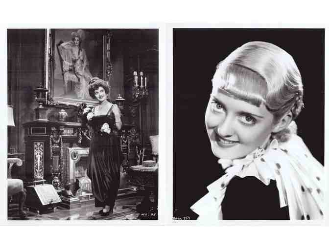 BETTE DAVIS, group of classic celebrity portraits, stills or photos