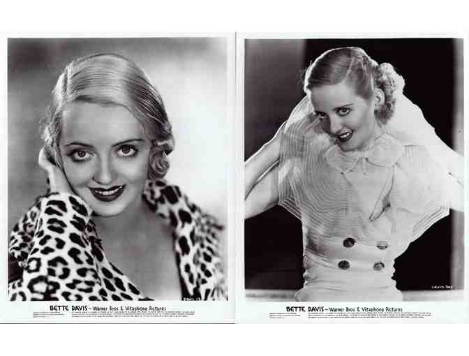 BETTE DAVIS, group of classic celebrity portraits, stills or photos
