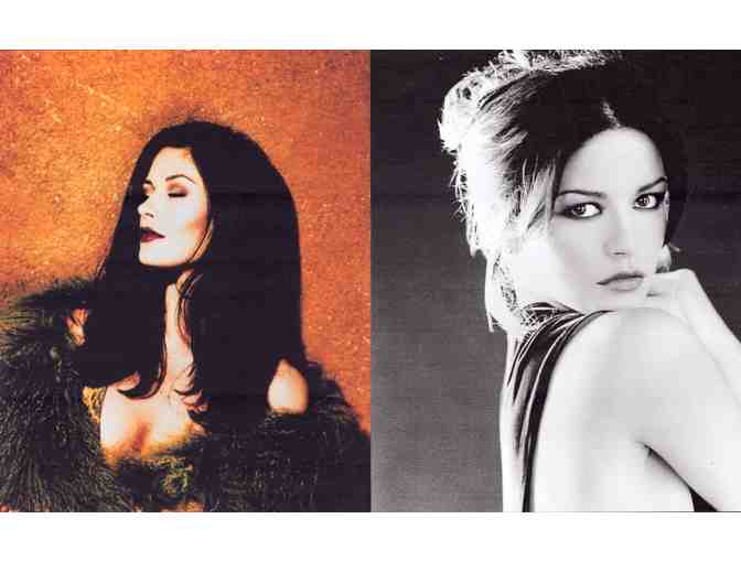 CATHERINE ZETA-JONES, group of classic celebrity portraits, stills or photos