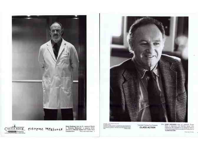 GENE HACKMAN, group of classic celebrity portraits, stills or photos