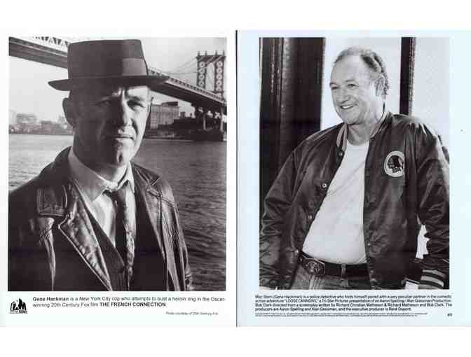 GENE HACKMAN, group of classic celebrity portraits, stills or photos