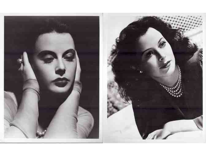 HEDY LAMARR, group of classic celebrity portraits, stills or photos