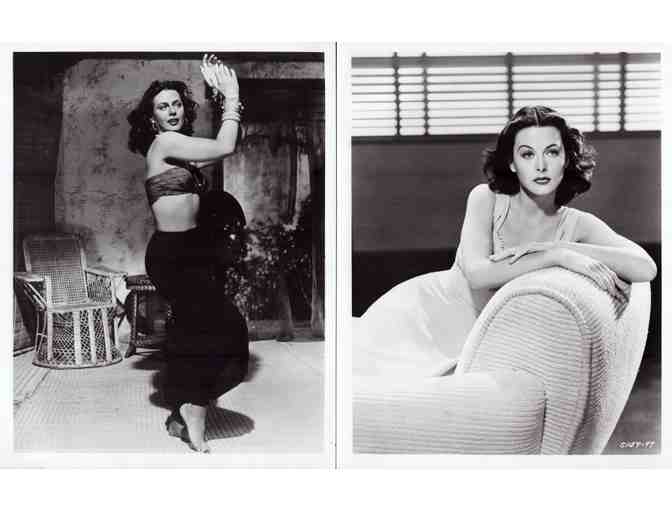 HEDY LAMARR, group of classic celebrity portraits, stills or photos