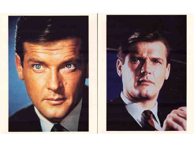 ROGER MOORE, group of classic celebrity portraits, stills or photos