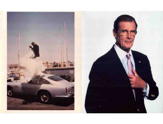 ROGER MOORE, group of classic celebrity portraits, stills or photos