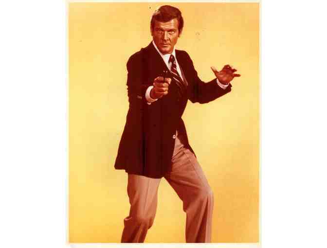 ROGER MOORE, group of classic celebrity portraits, stills or photos