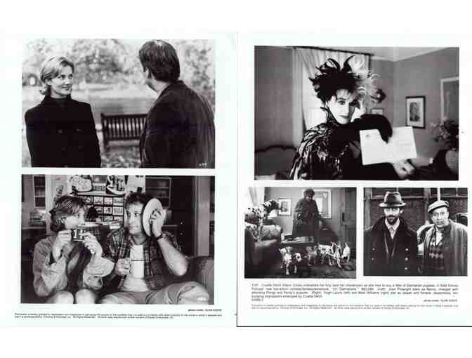 101 DALMATIANS, 1996, movie stills, COLLECTORS LOT, Glenn Close