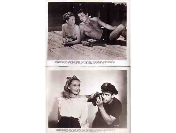 16 FATHOMS DEEP, 1948, movie stills, COLLECTORS LOT, Lon Chaney