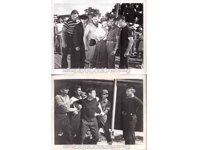 16 FATHOMS DEEP, 1948, movie stills, COLLECTORS LOT, Lon Chaney