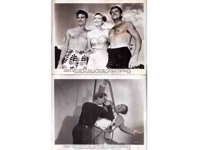 16 FATHOMS DEEP, 1948, movie stills, COLLECTORS LOT, Lon Chaney