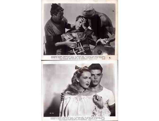 16 FATHOMS DEEP, 1948, movie stills, COLLECTORS LOT, Lon Chaney
