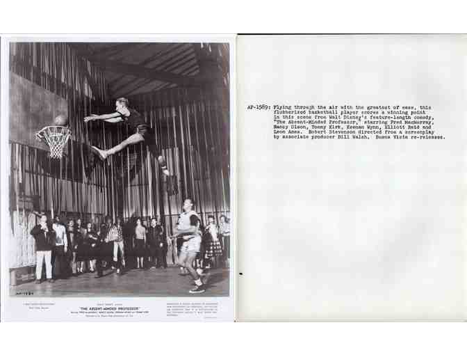 ABSENT MINDED PROFESSOR, 1961, movie stills, COLLECTORS LOT, Fred MacMurray