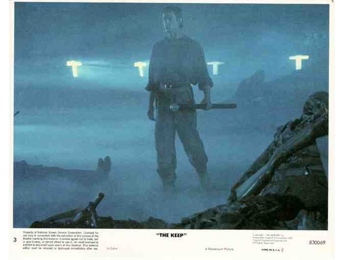 KEEP, 1983, mini lobby cards, Scott Glenn, Ian McKellen