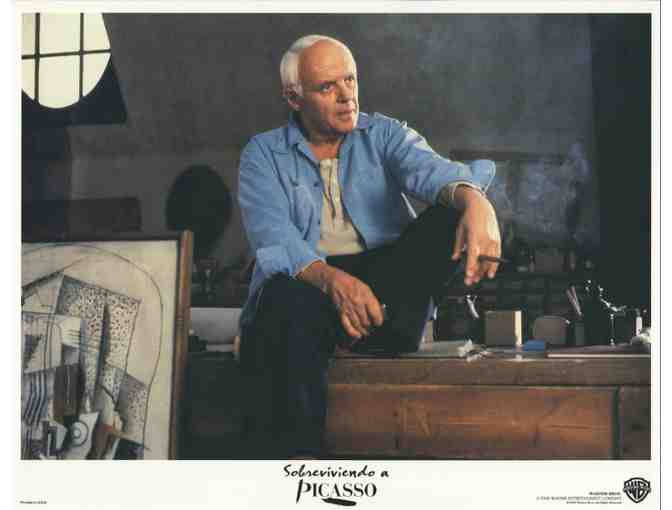 SURVIVING PICASSO, 1996, lobby card set, Anthony Hopkins, Julianne Moore