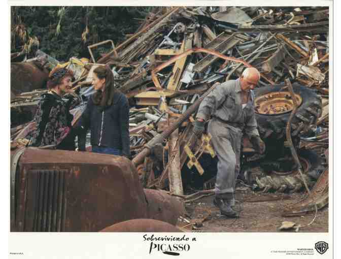 SURVIVING PICASSO, 1996, lobby card set, Anthony Hopkins, Julianne Moore