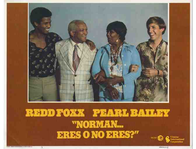 NORMAN IS THAT YOU?, 1976, lobby card set, Redd Foxx, Pearl Bailey