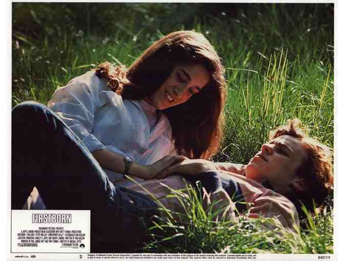 FIRSTBORN, 1984, lobby card set, Teri Garr, Peter Weller, Robert Downey Jr