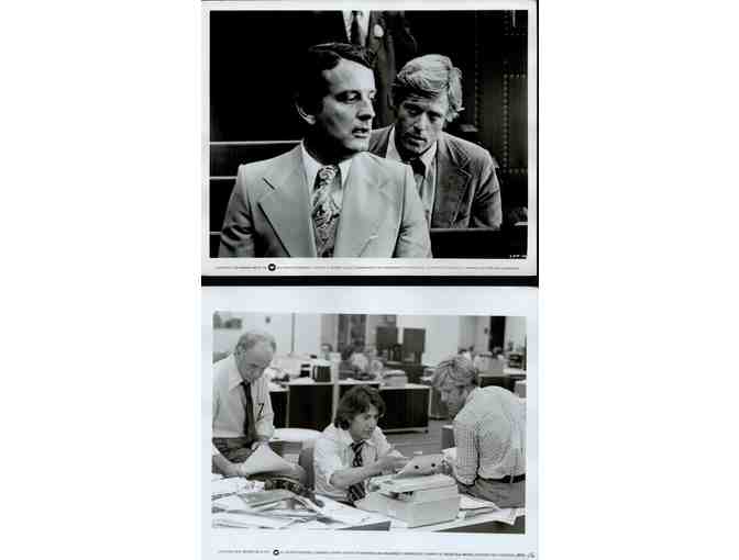 ALL THE PRESIDENTS MEN, 1976, movie stills, collectors lot, Robert Redford