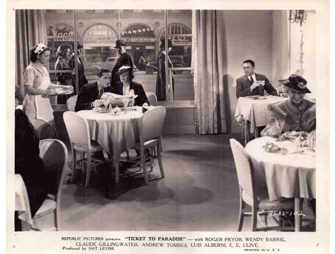 TICKET TO PARADISE, 1936, movie stills, Roger Pryor, Wendy Barrie