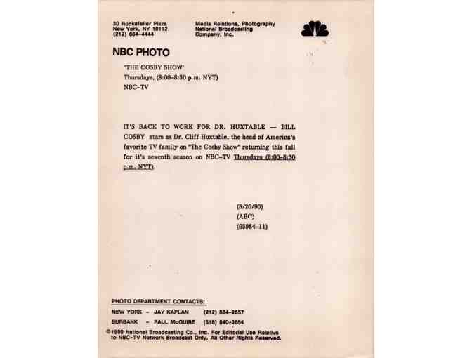 BILL COSBY, group of classic celebrity portraits, stills or photos