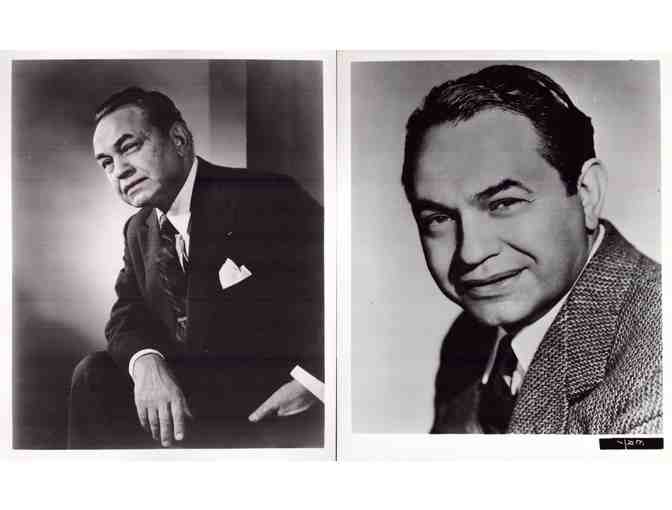 EDWARD G. ROBINSON, group of classic portraits, stills or photos