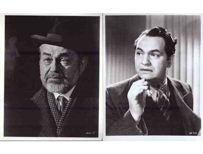 EDWARD G. ROBINSON, group of classic portraits, stills or photos