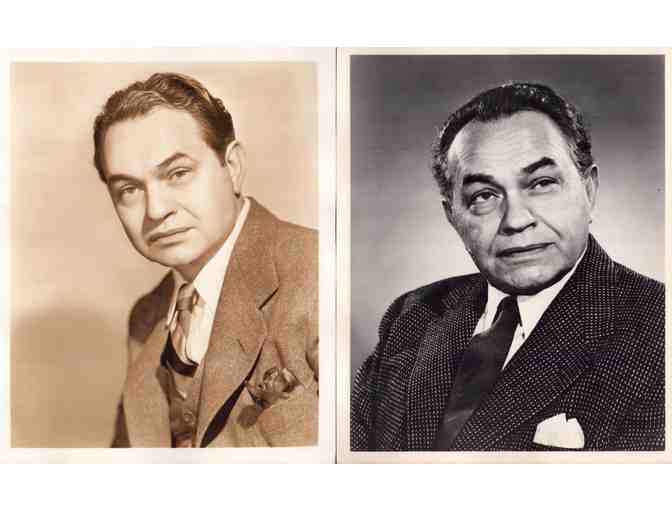 EDWARD G. ROBINSON, group of classic portraits, stills or photos