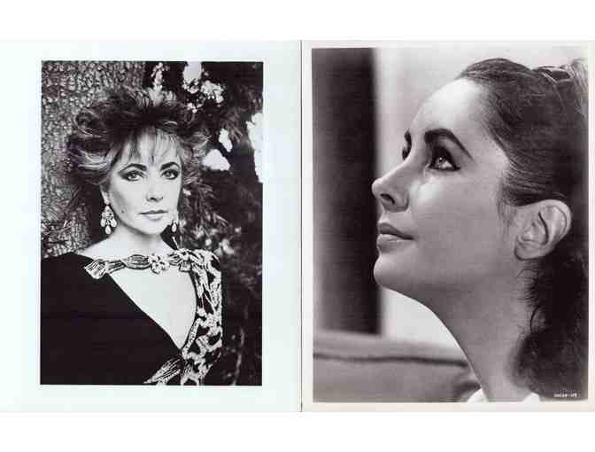ELIZABETH TAYLOR, COLLECTORS LOT of portraits, stills or photos