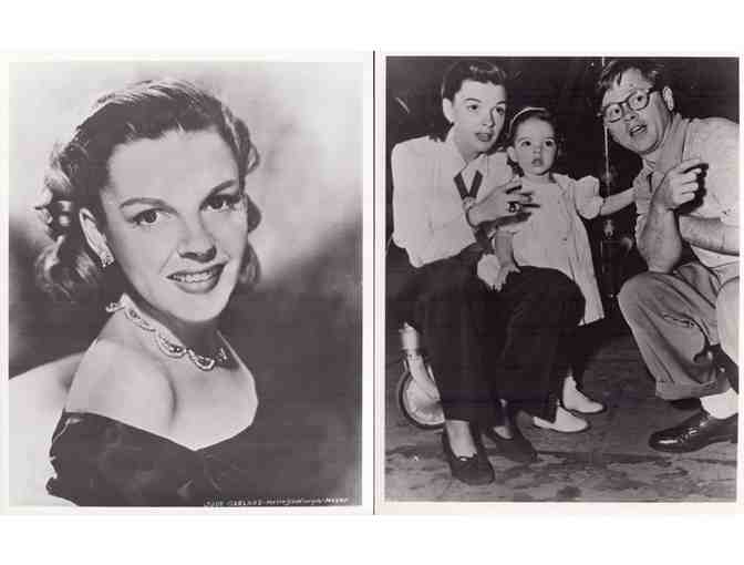 JUDY GARLAND, group of classic celebrity portraits, stills or photos