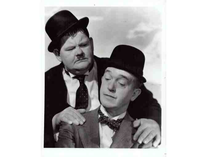 LAUREL and HARDY, group of classic celebrity portraits, stills or photos