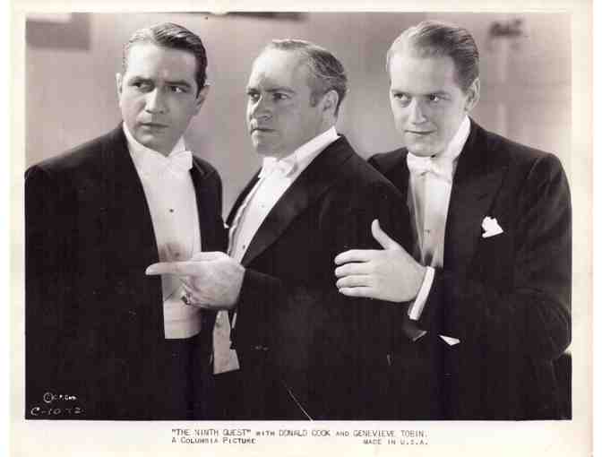 NINTH GUEST, 1934, movie stills, Donald Cook, Genevieve Tobin