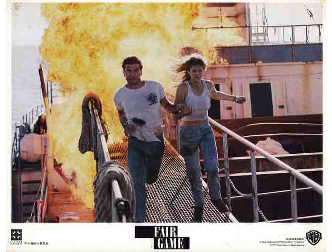 LOBBY CARDS MISC LOT 18 TWELVE DIFFERENT TITLES 1950s to 1990s