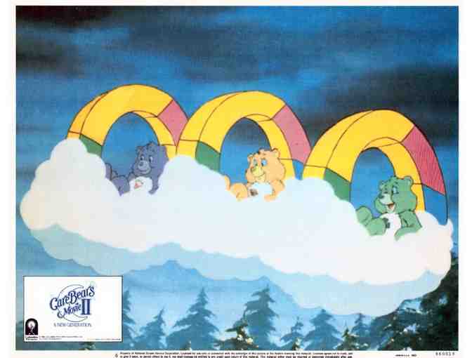 CARE BEARS MOVIE 2, 1986, lobby cards, animation sequel