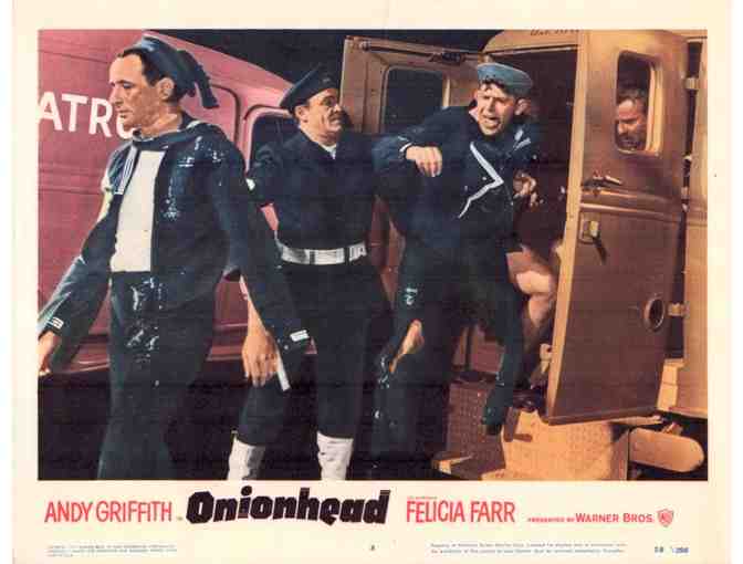 ONIONHEAD, 1958, lobby cards, Andy Griffith, Felicia Farr
