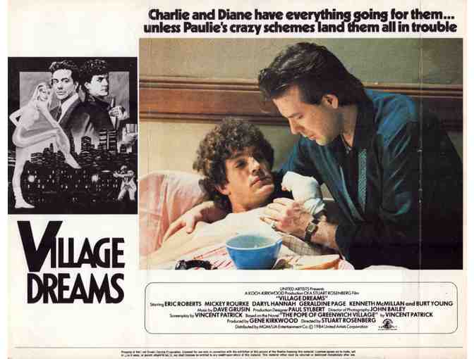 POPE OF GREENWICH VILLAGE, 1984, lobby cards, Eric Roberts