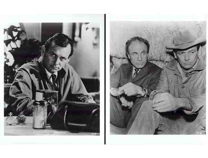 FUGITIVE, tv, COLLECTORS LOT, photographs, David Janssen, William Conrad