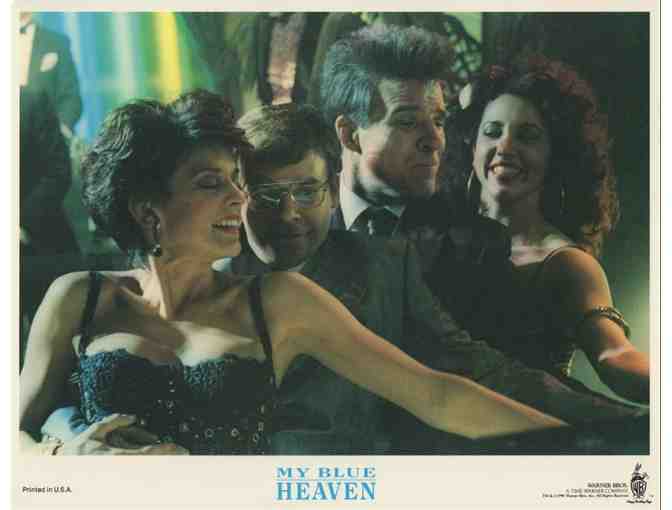MY BLUE HEAVEN, 1990, lobby card set, Steve Martin, Rick Moranis, Joan Cusack, Bill Irwin.