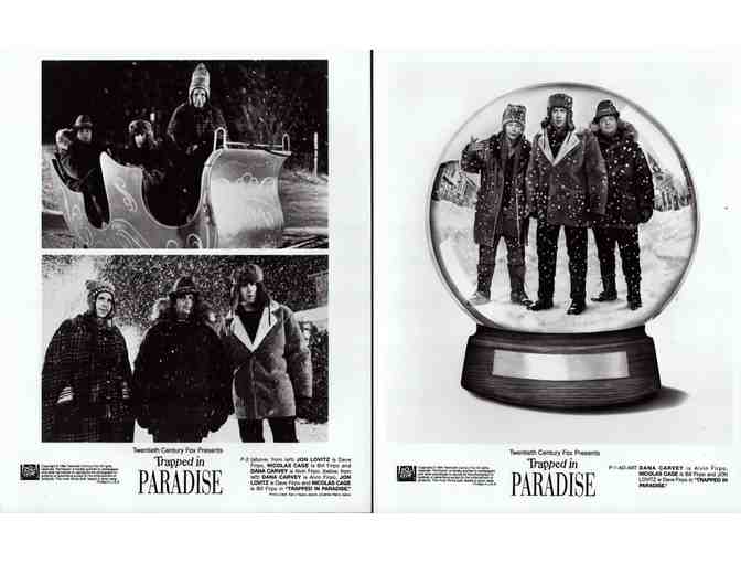 TRAPPED IN PARADISE, 1994, presskit, Nicholas Cage, Dana Carvey