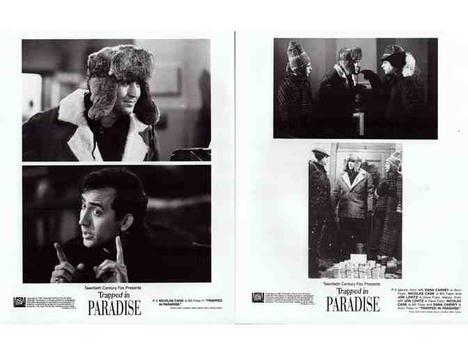 TRAPPED IN PARADISE, 1994, presskit, Nicholas Cage, Dana Carvey