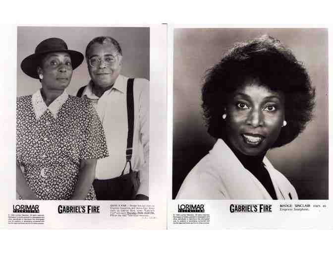 GABRIELS FIRE, tv stills, James Earl Jones, Madge Sinclair