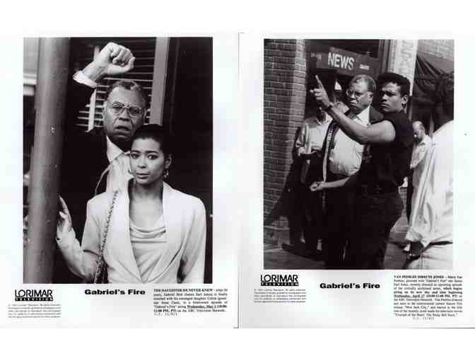 GABRIELS FIRE, tv stills, James Earl Jones, Madge Sinclair