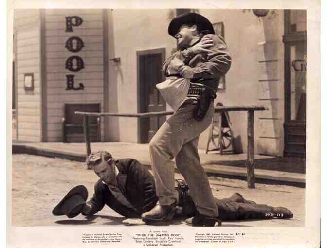 WHEN THE DALTONS RODE, 1940, movie stills, Randolph Scott
