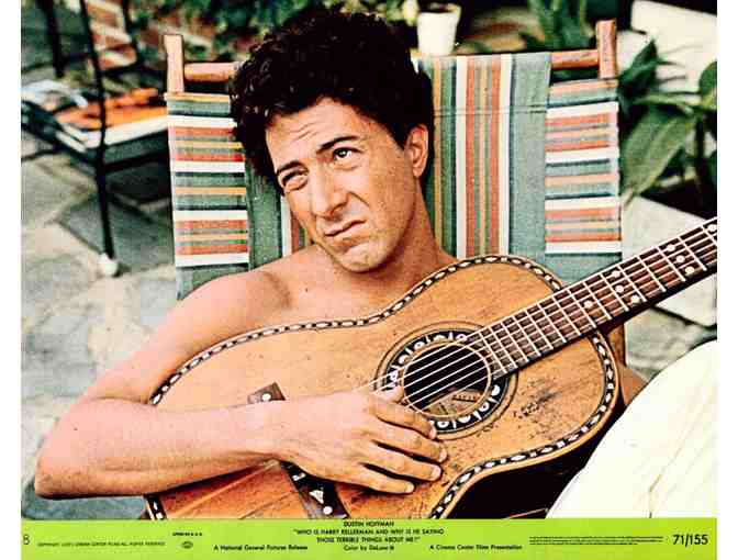WHO IS HARRY KELLERMAN AND WHY.. , 1971, stills and cards, Dustin Hoffman