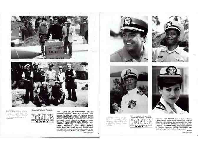 MCHALES NAVY, 1997, movie stills, Tom Arnold, Tim Curry