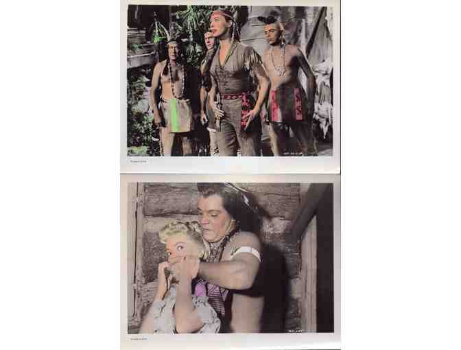 MOHAWK, 1956, movie stills, Neville Brand, Rita Gam