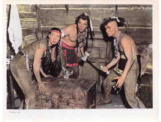 MOHAWK, 1956, movie stills, Neville Brand, Rita Gam