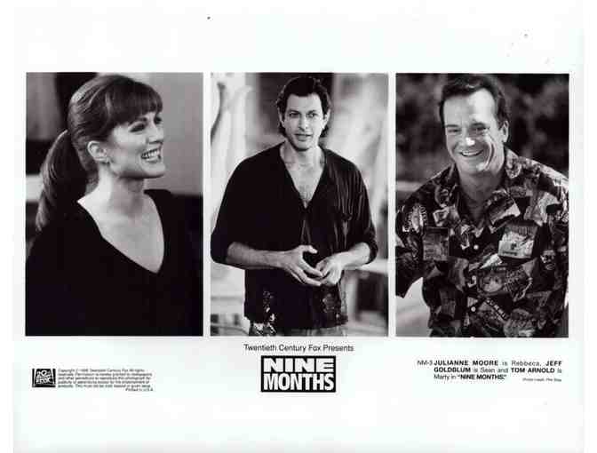 NINE MONTHS, 1995, cards and stills, Hugh Grant, Julianne Moore